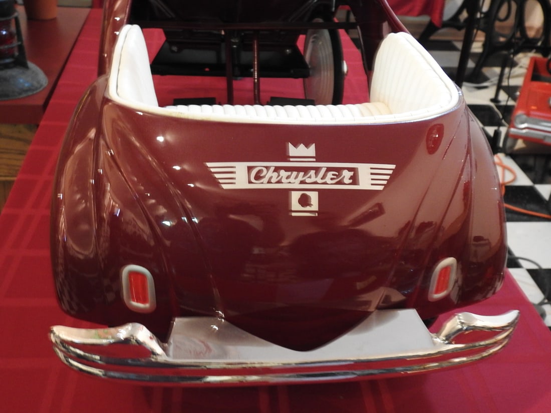 Restored Steelcraft Chrysler Pedal Car - 10