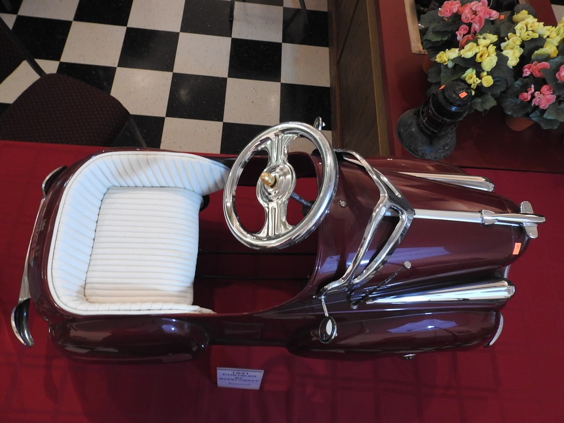 Restored Steelcraft Chrysler Pedal Car - 2