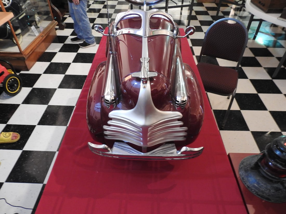 Restored Steelcraft Chrysler Pedal Car - 3