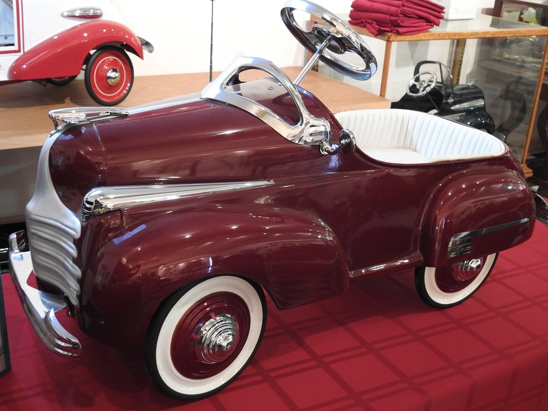 Restored Steelcraft Chrysler Pedal Car - 5