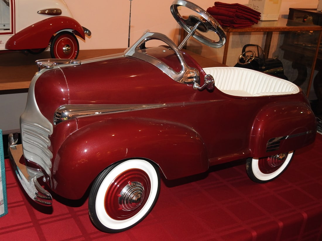 Restored Steelcraft Chrysler Pedal Car - 6
