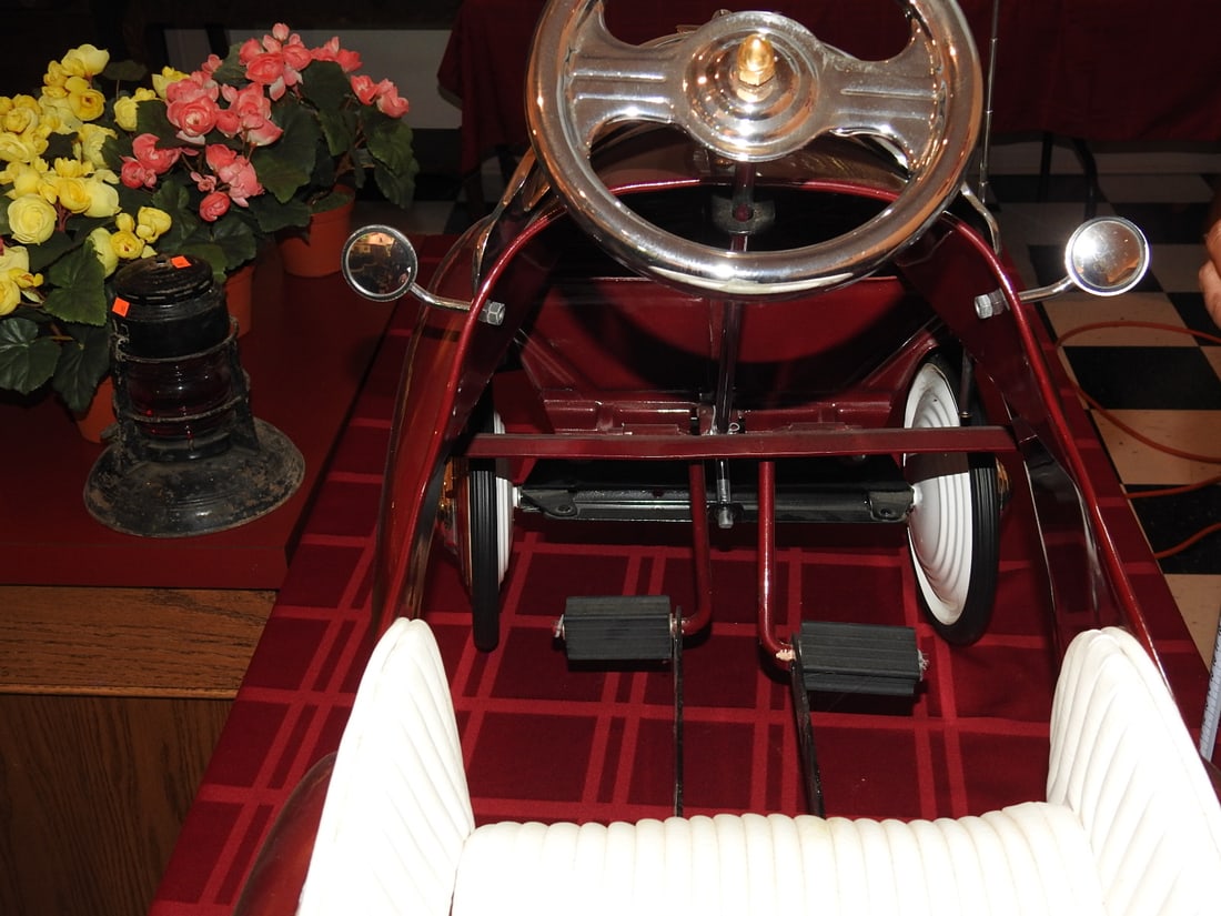Restored Steelcraft Chrysler Pedal Car - 8