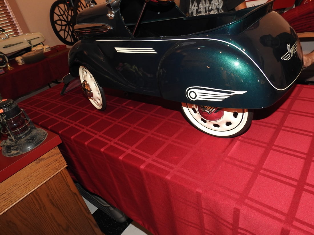 Restored 1935 Steelcraft Chevrolet Pedal Car - 10