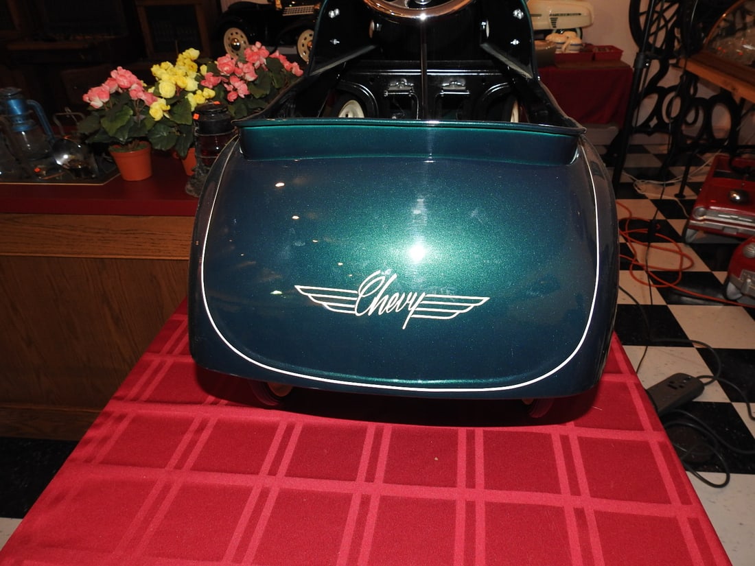 Restored 1935 Steelcraft Chevrolet Pedal Car - 8