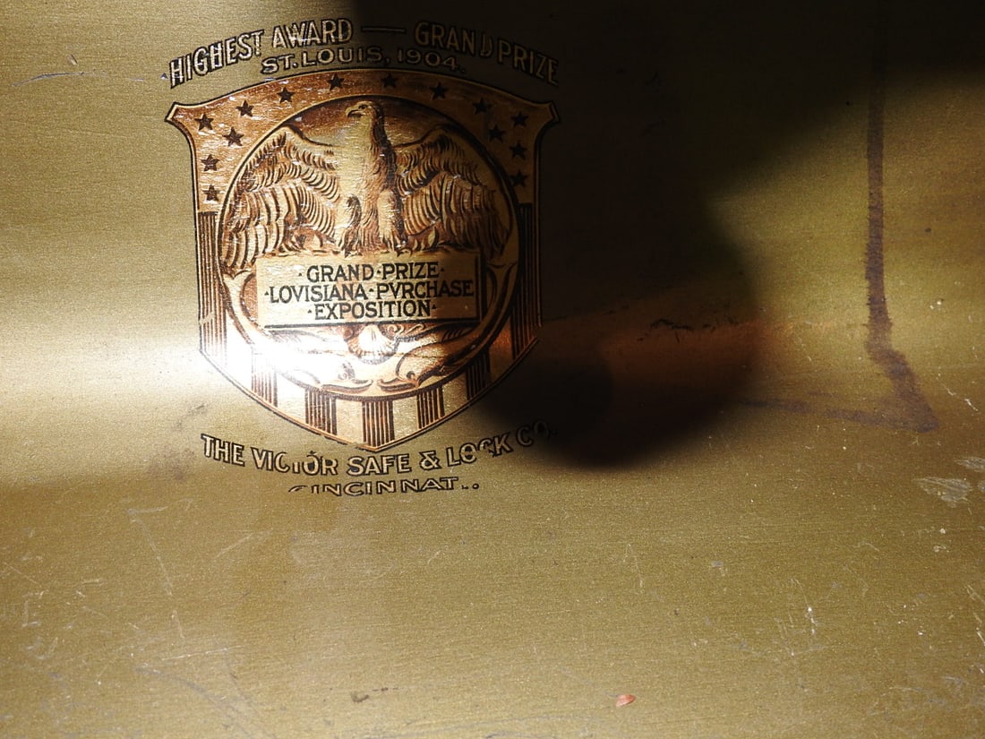 Antique Double Combination Safe - 11