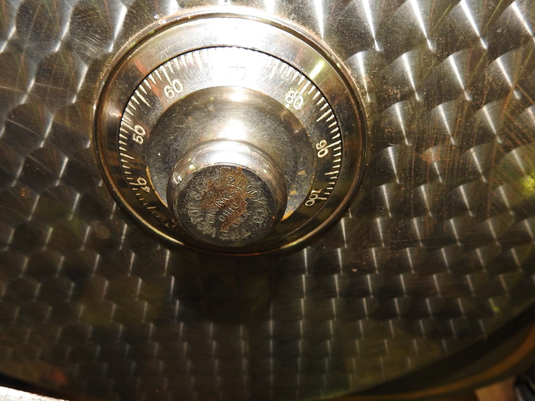 Antique Double Combination Safe - 8