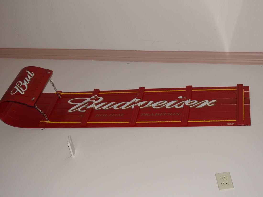 Vintage Budweiser Toboggan - 5