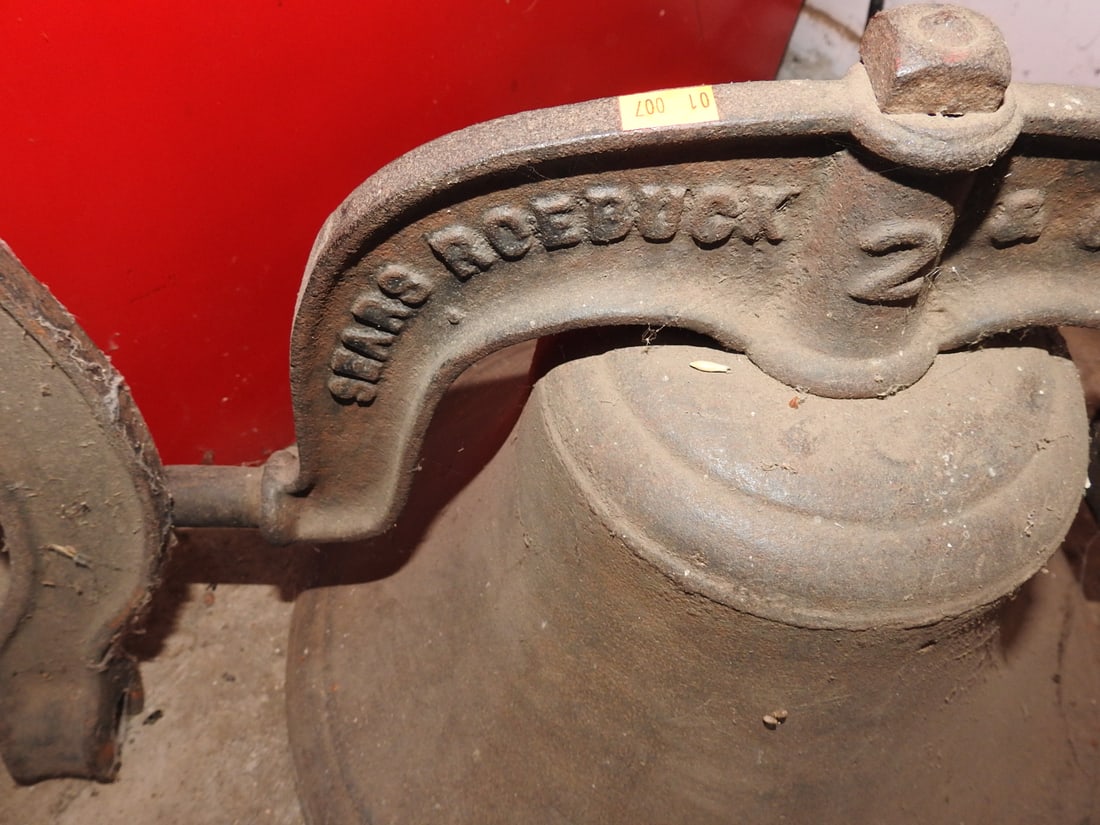 Sears Roebuck Cast Iron Farm Bell - 2