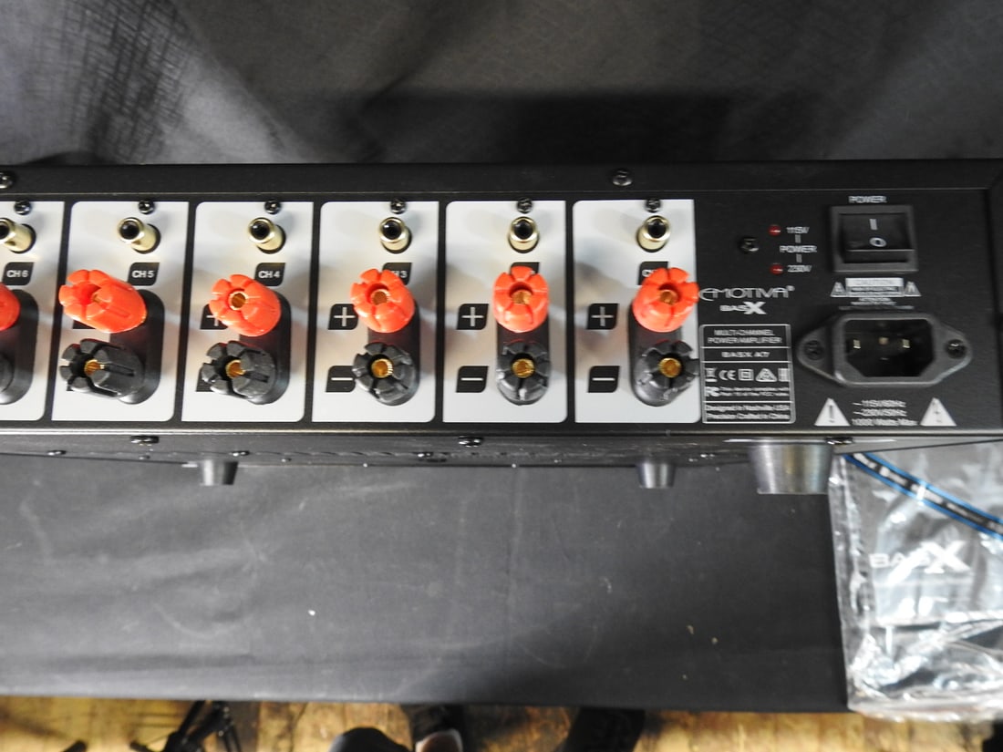 Emotiva BasX A7 Seven-Channel Power Amplifier - 7