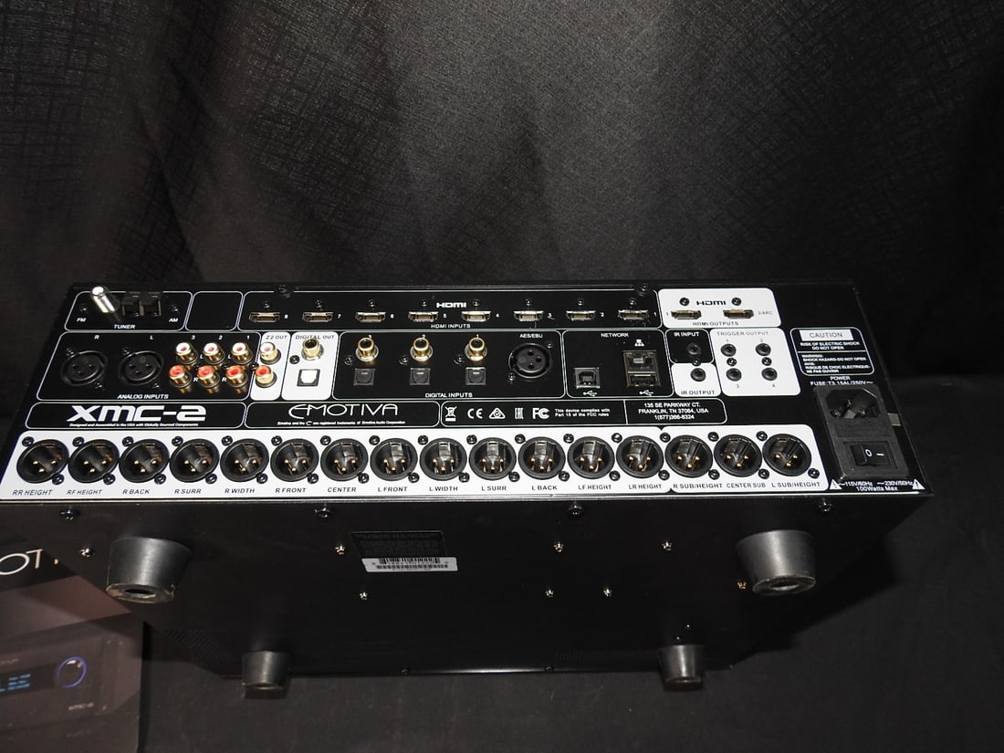 Emotiva XMC-2 Cinema Processor - 5