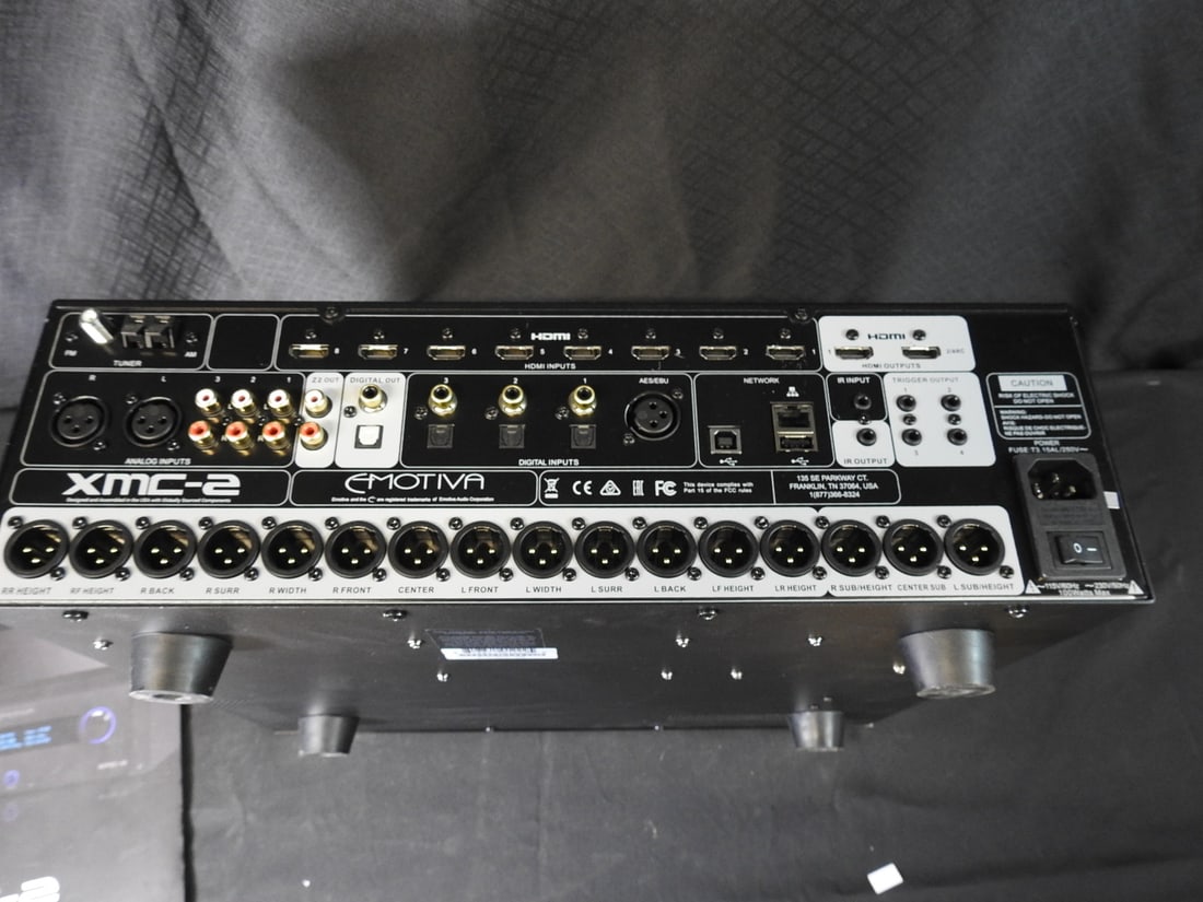 Emotiva XMC-2 Cinema Processor - 6