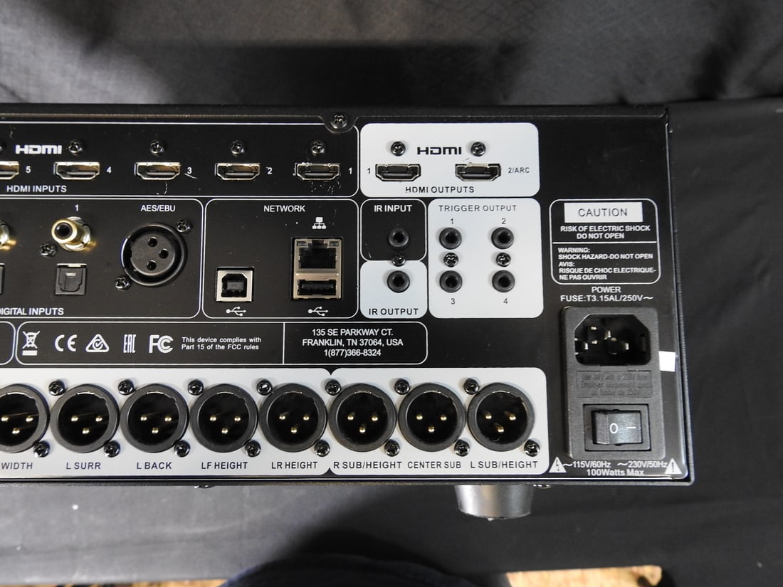 Emotiva XMC-2 Cinema Processor - 9