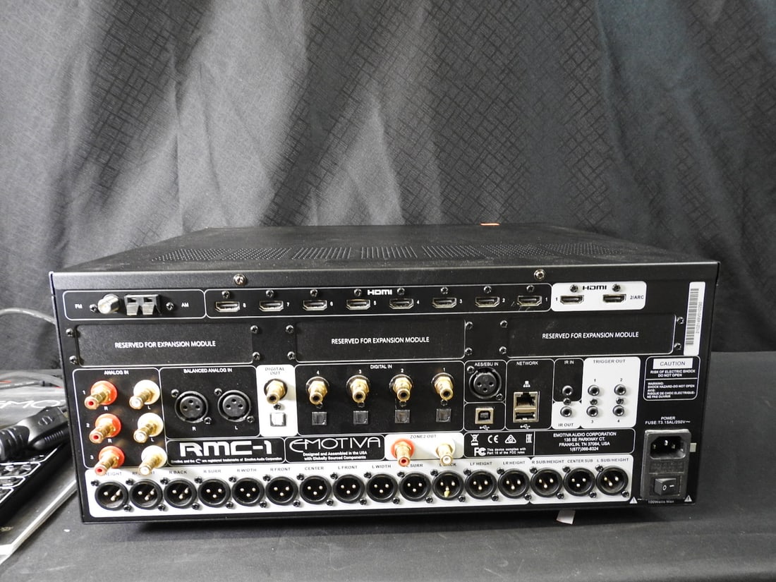 Emotiva RMC-1 Processor - 6