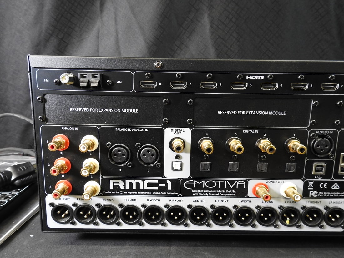 Emotiva RMC-1 Processor - 7