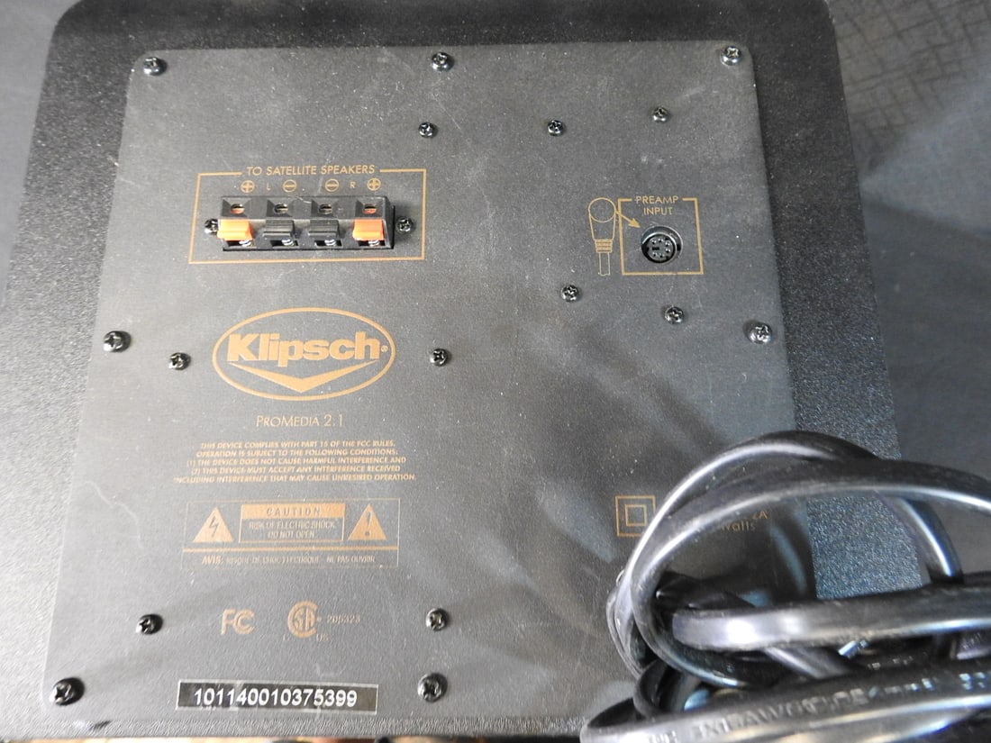 Klipsch ProMedia 2.1 THX Subwoofer - 3