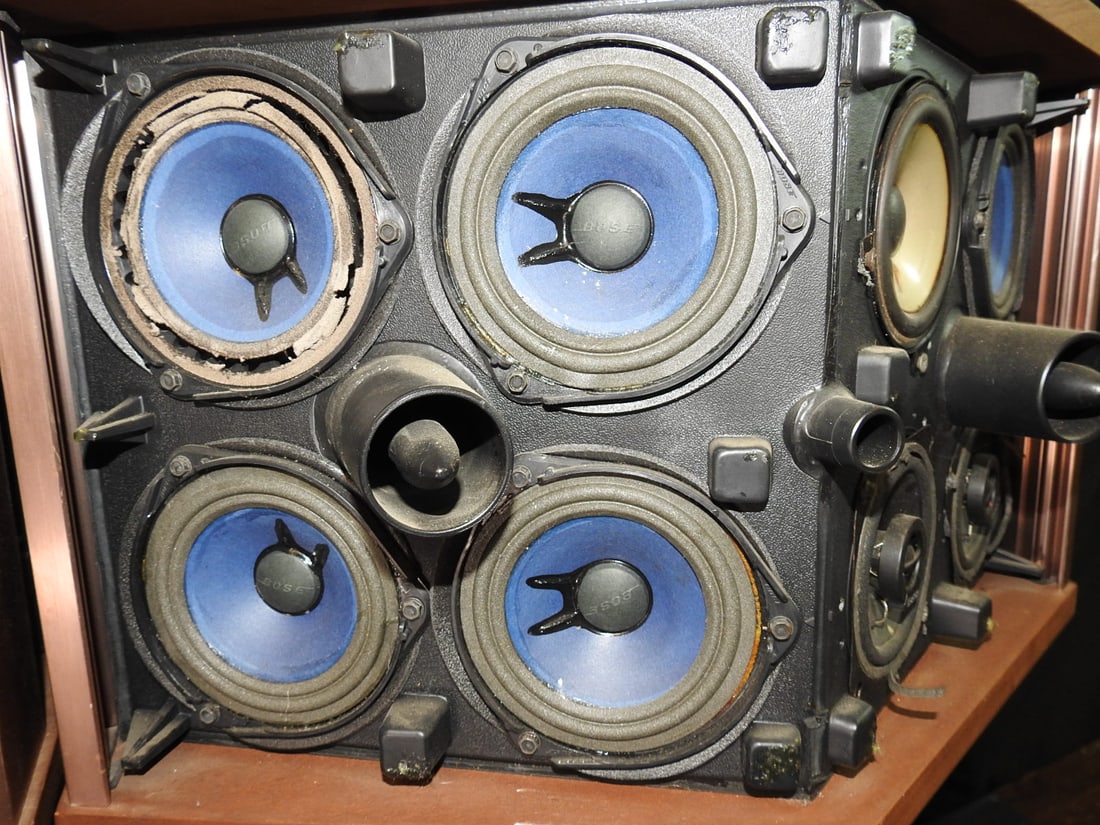 Bose 901 Series V Speakers with Tulip Stands - 4