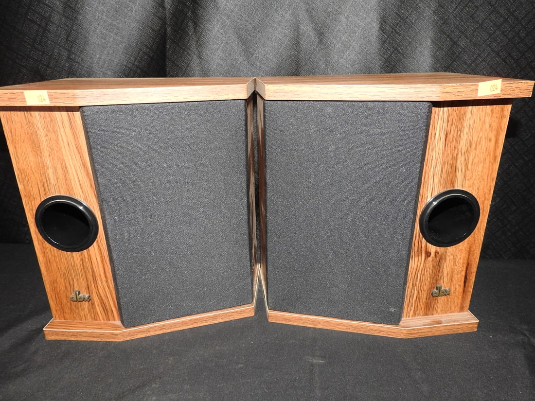 DBX Soundfield 3x2 LS Plus Bookshelf Speakers Pair: Pair of DBX Soundfield 3x2 LS Plus bookshelf speakers. Tested and functional. Approx. 10 H x 11.5 W x 9 D in.