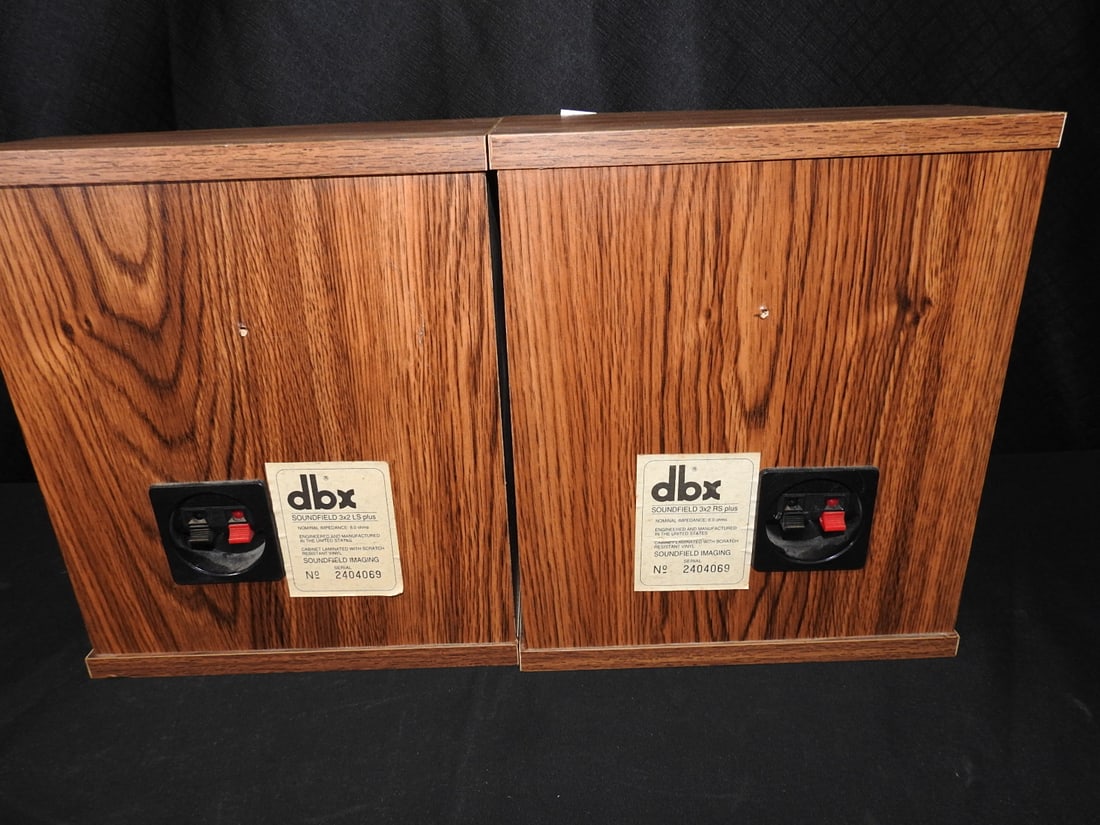 DBX Soundfield 3x2 LS Plus Bookshelf Speakers Pair - 5