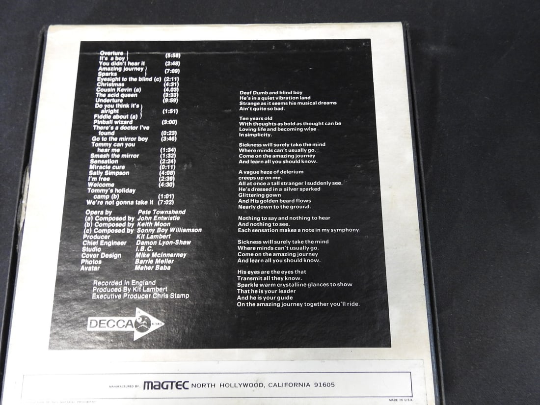 The Who Tommy Reel-to-Reel Tape - 3