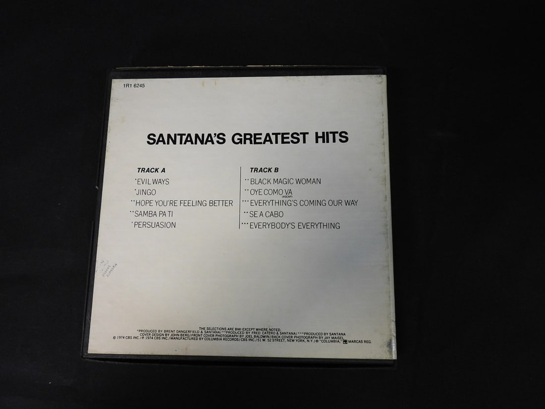 Santana Greatest Hits Reel-to-Reel Tape - 2