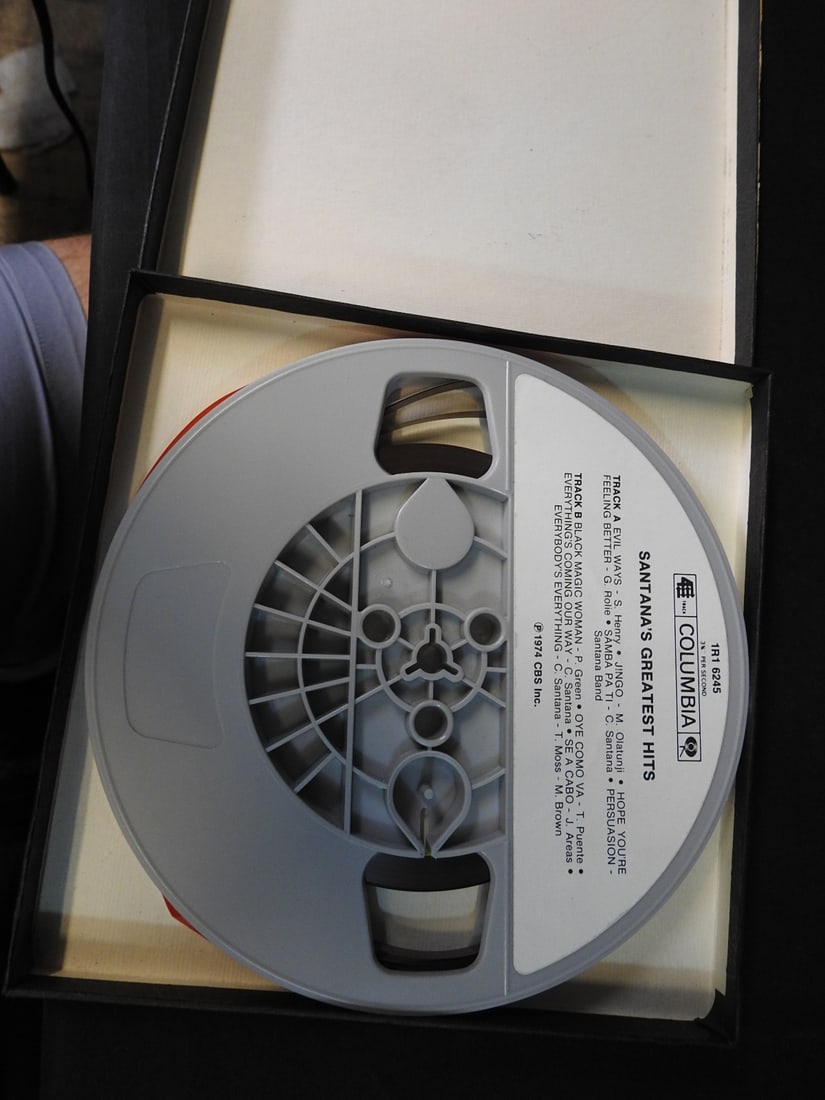 Santana Greatest Hits Reel-to-Reel Tape - 4