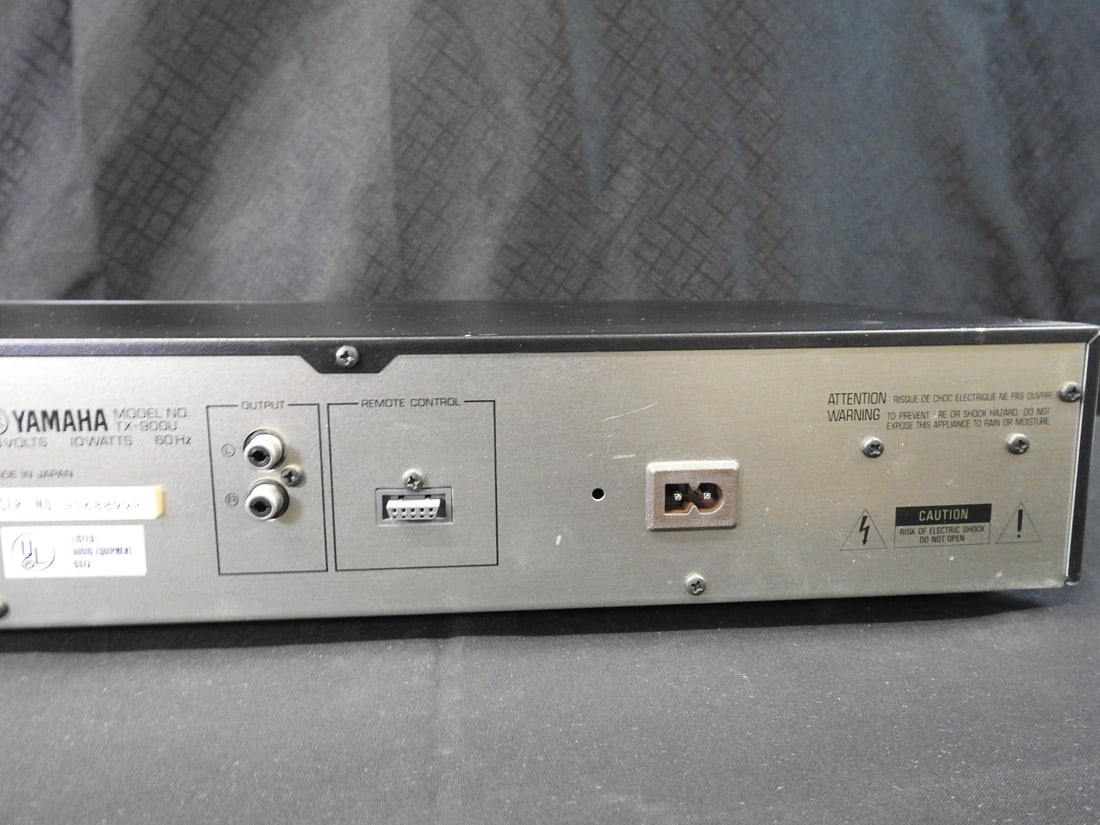 Yamaha TX-U AM/FM Stereo Tuner - 7