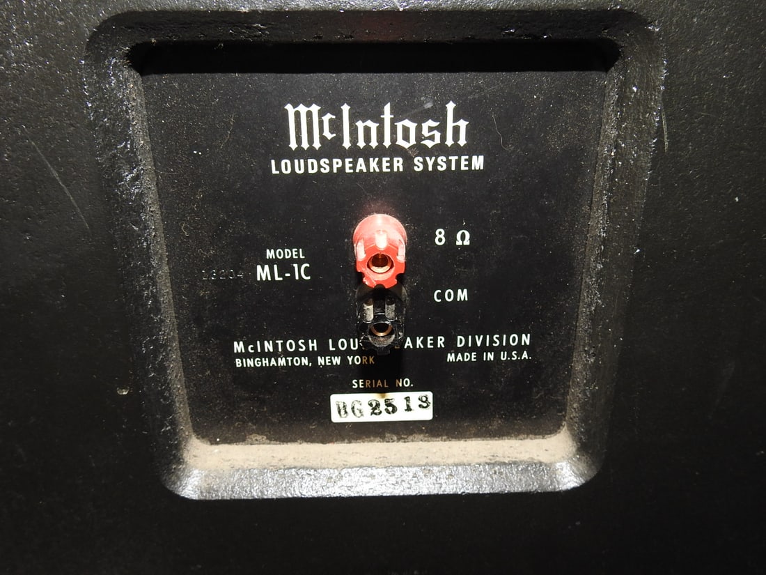 McIntosh ML-1C Loudspeaker Pair - 14