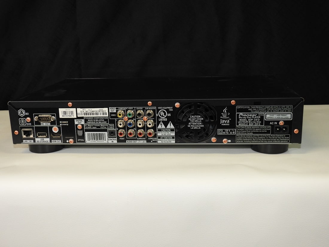 Pioneer Elite BDP-23FD Blu-ray Player - 11