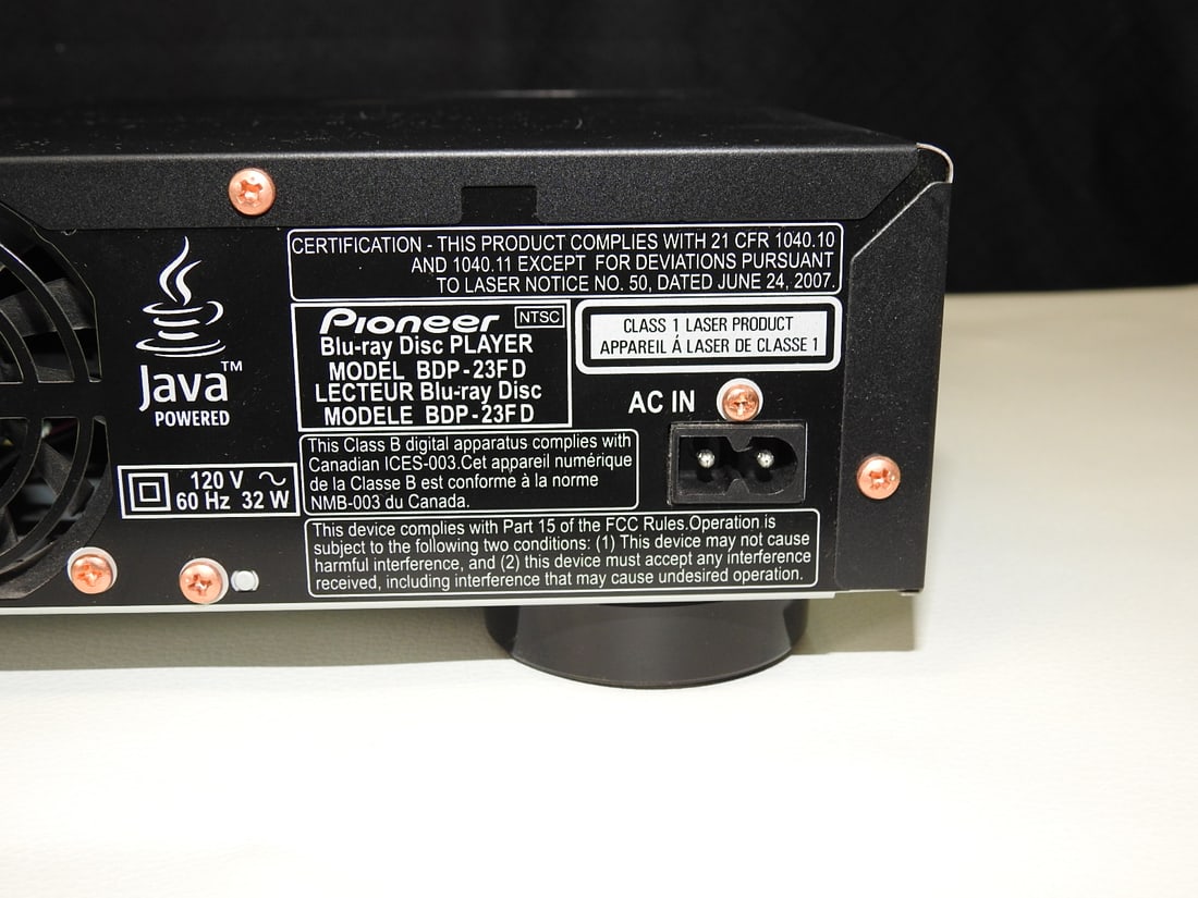 Pioneer Elite BDP-23FD Blu-ray Player - 12