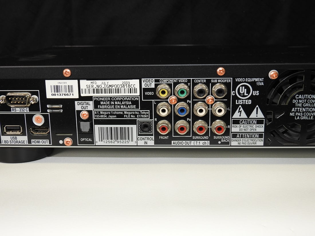 Pioneer Elite BDP-23FD Blu-ray Player - 13