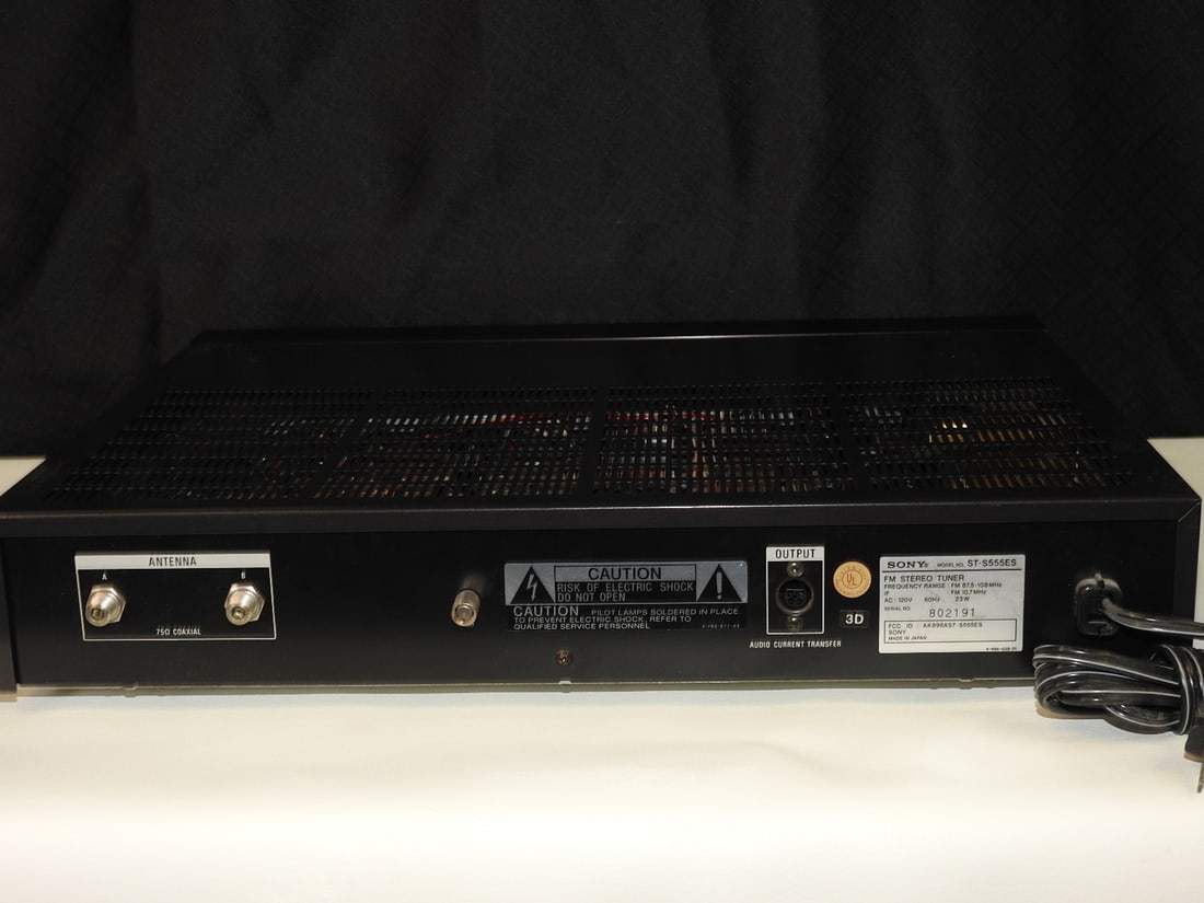 Sony ST-S555ES Direct Comparator Tuner - 8