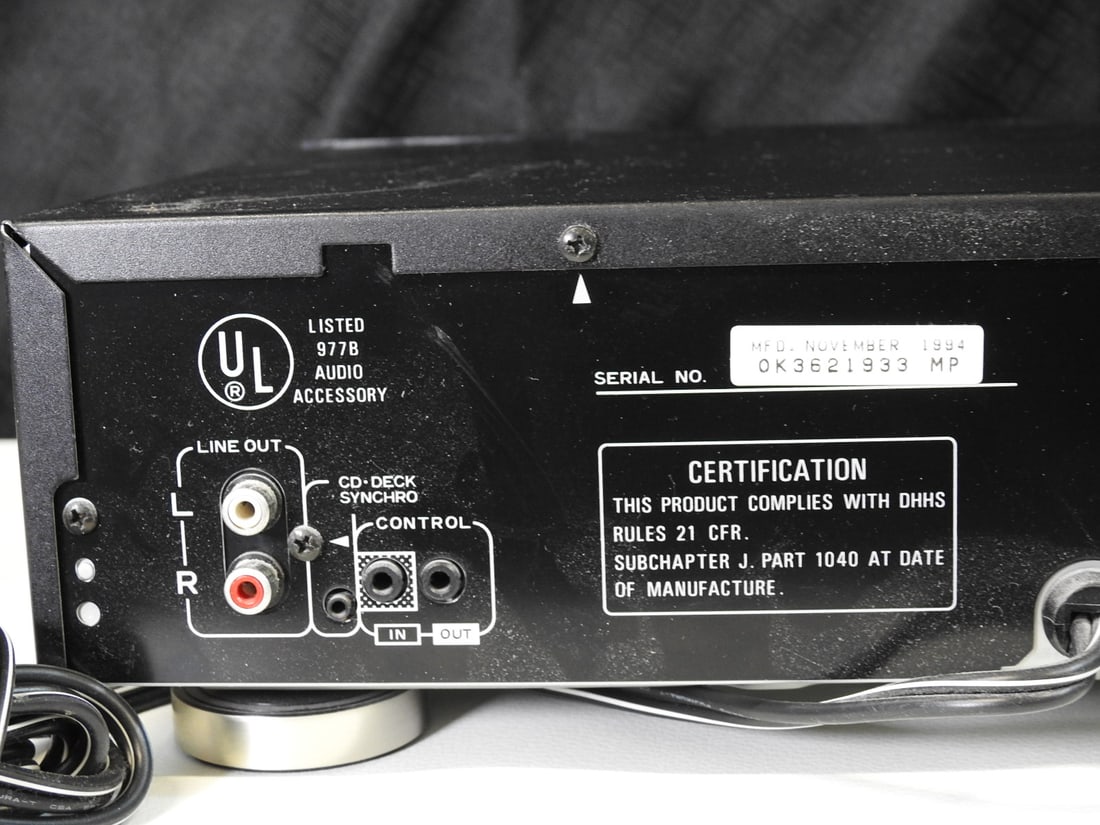 Pioneer PD-M703 Multi-Play Compact Disc Player - 8