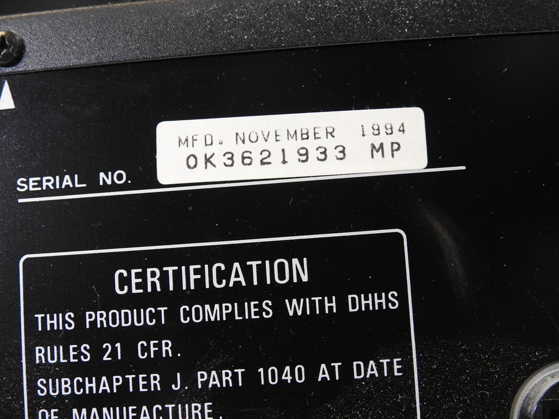 Pioneer PD-M703 Multi-Play Compact Disc Player - 9
