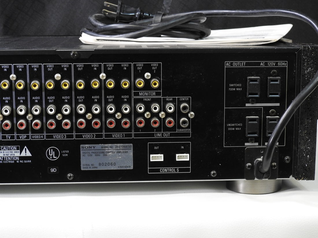 Sony TA-E1000ESD Digital Processing Control Amplifier - 10