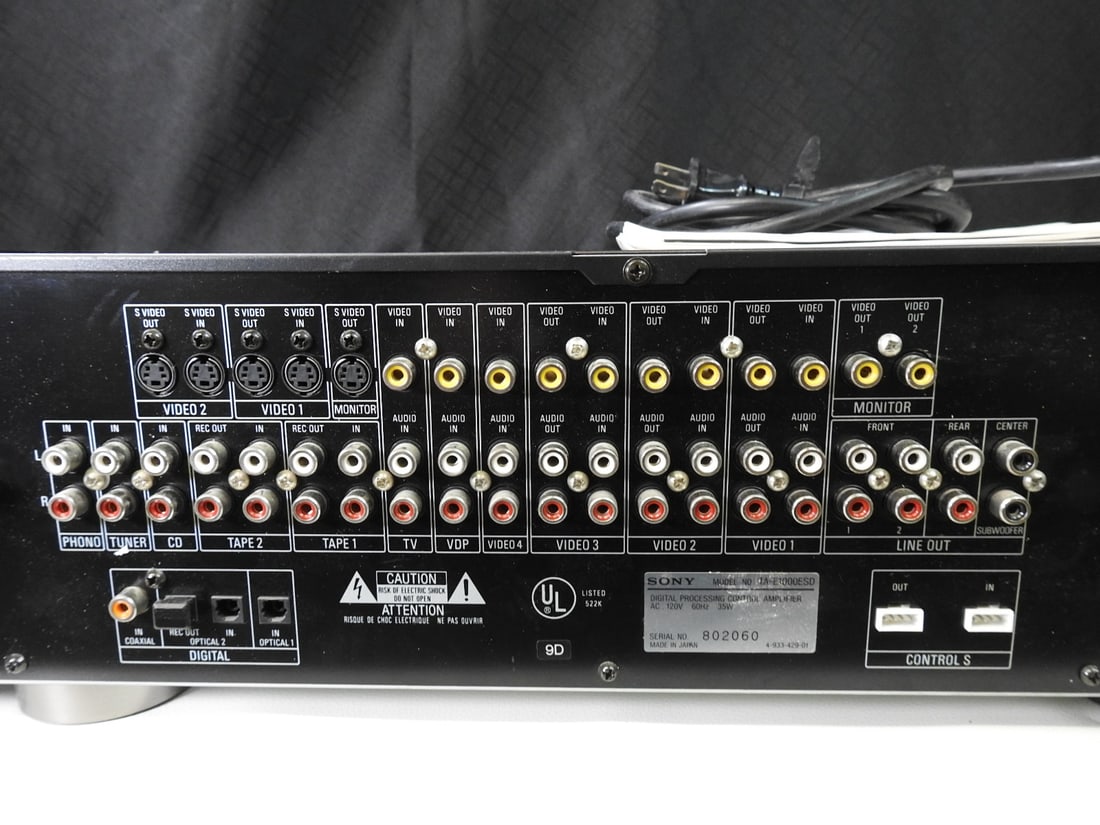 Sony TA-E1000ESD Digital Processing Control Amplifier - 13