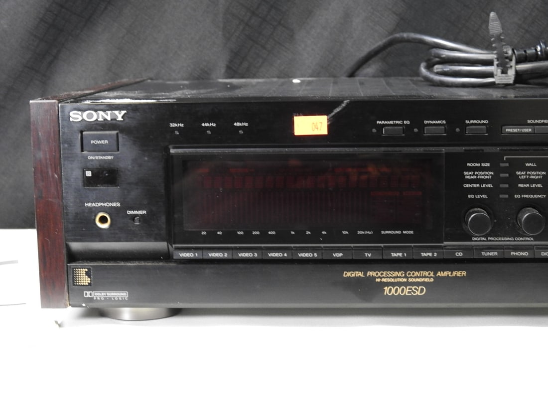 Sony TA-E1000ESD Digital Processing Control Amplifier - 3