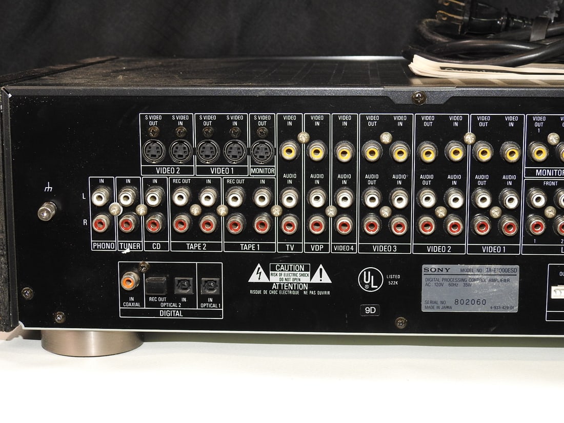 Sony TA-E1000ESD Digital Processing Control Amplifier - 8
