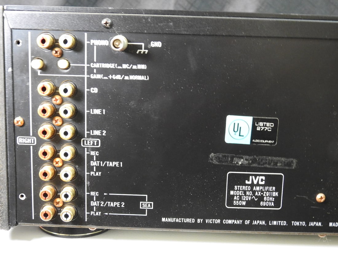 JVC AX-Z911 Super Digifine Integrated Amplifier - 6