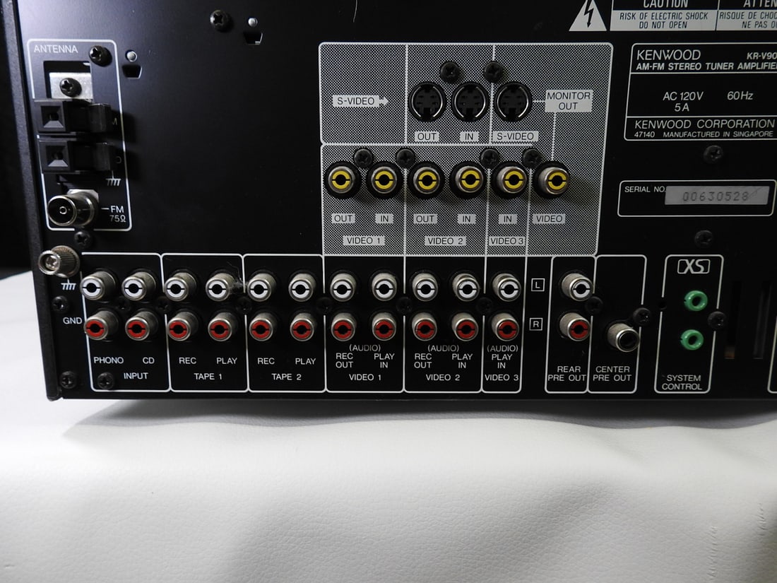 Kenwood KR-V9020 Audio/Video Stereo Receiver - 9