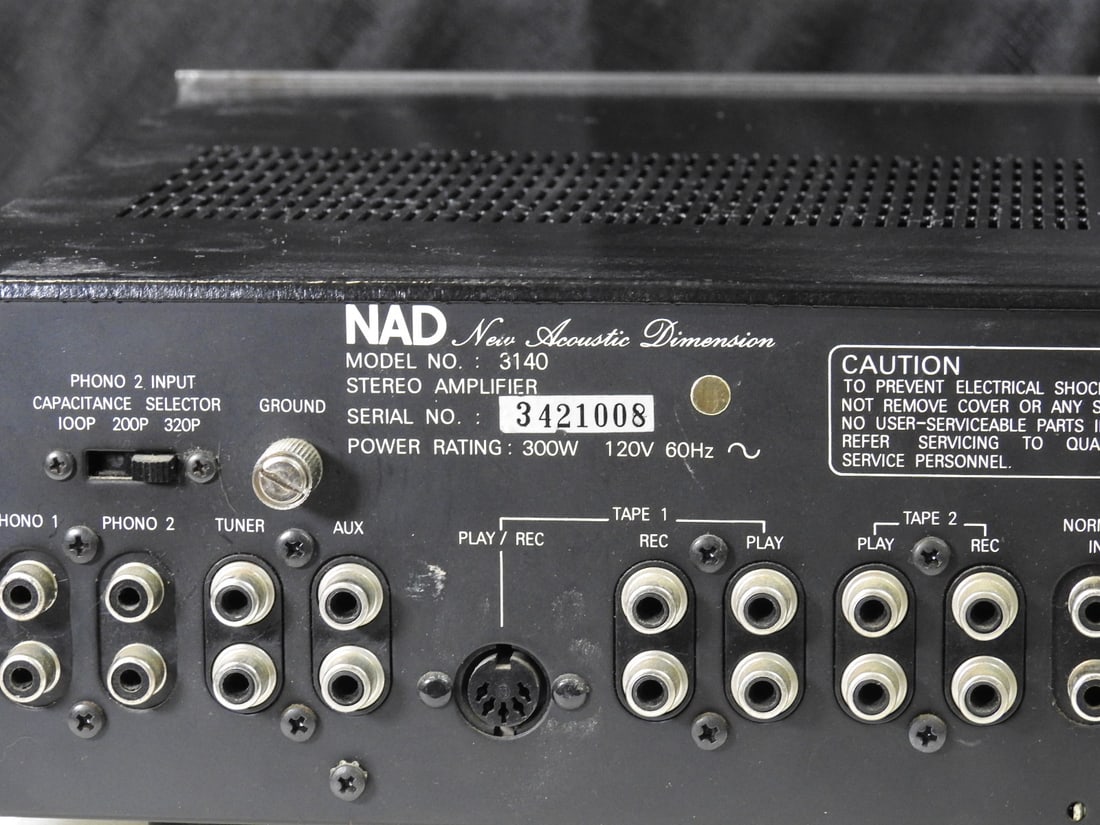 NAD 3140 Stereo Integrated Amplifier - 10