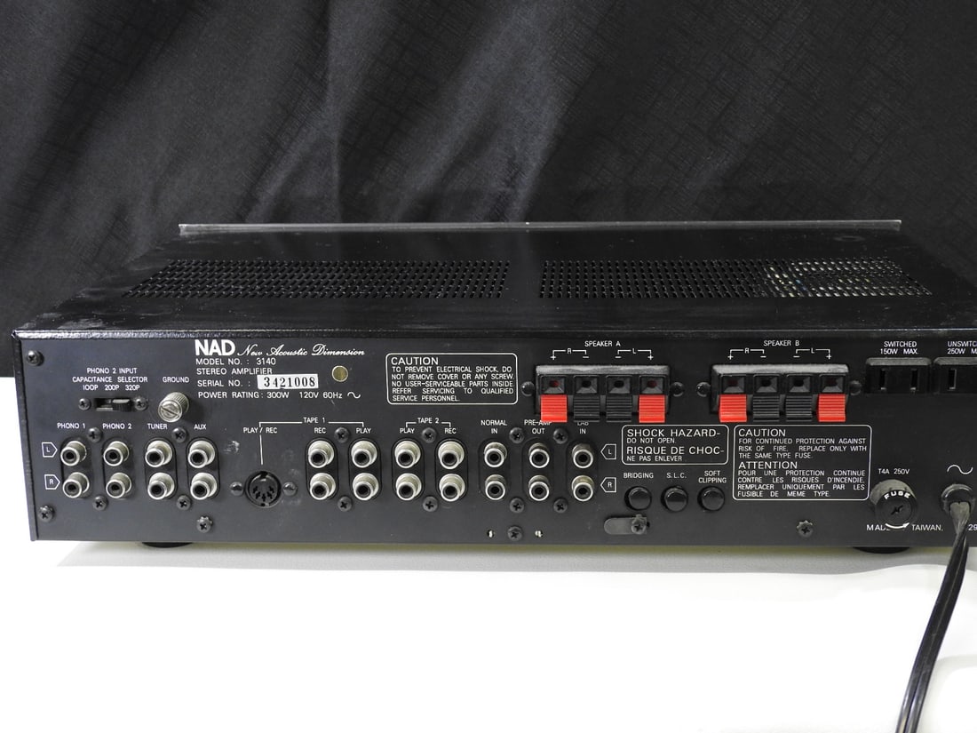 NAD 3140 Stereo Integrated Amplifier - 6