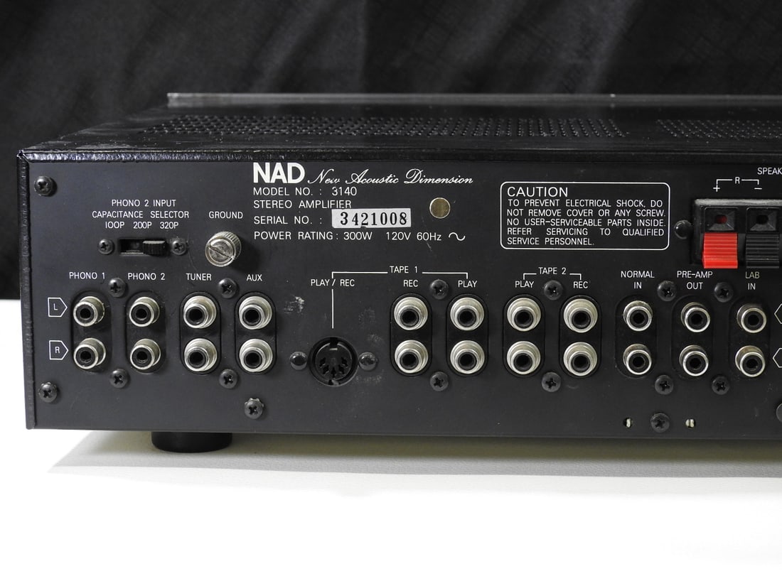 NAD 3140 Stereo Integrated Amplifier - 7