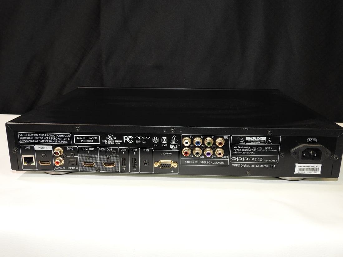 OPPO BDP-103 Blu-ray Player - 7