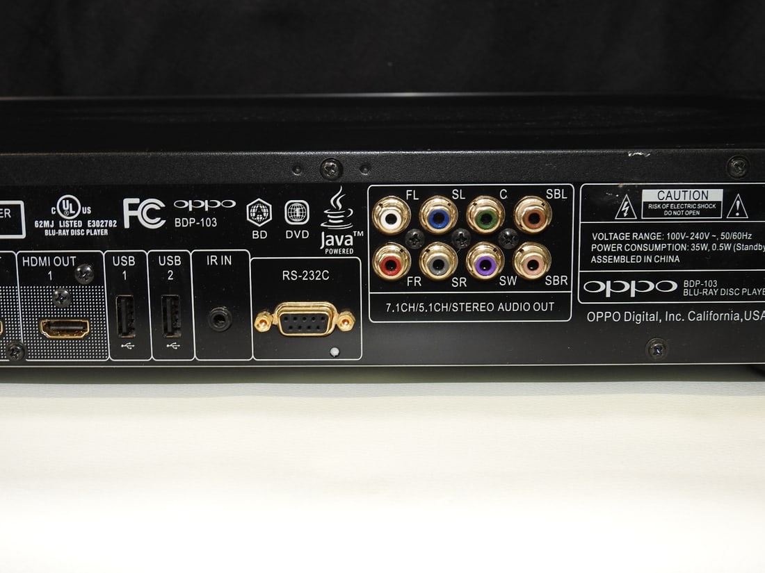 OPPO BDP-103 Blu-ray Player - 9