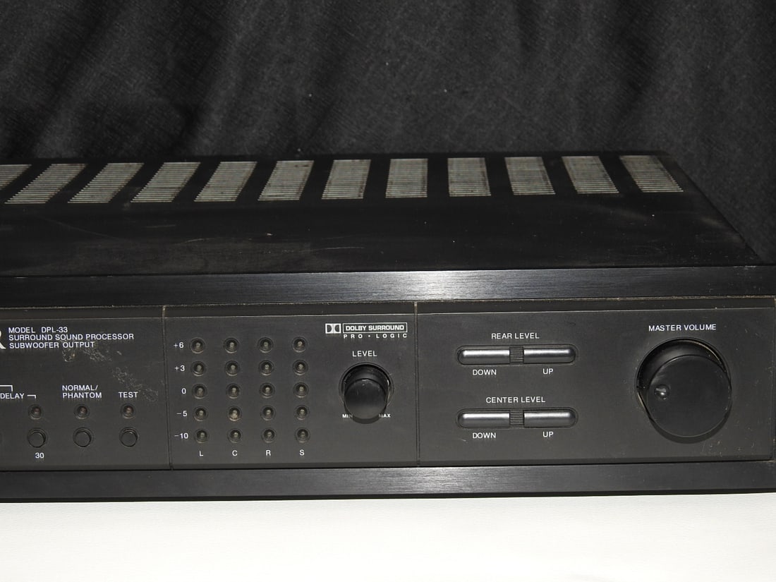 Carver DPL-33 Surround Sound Processor/Preamplifier - 4
