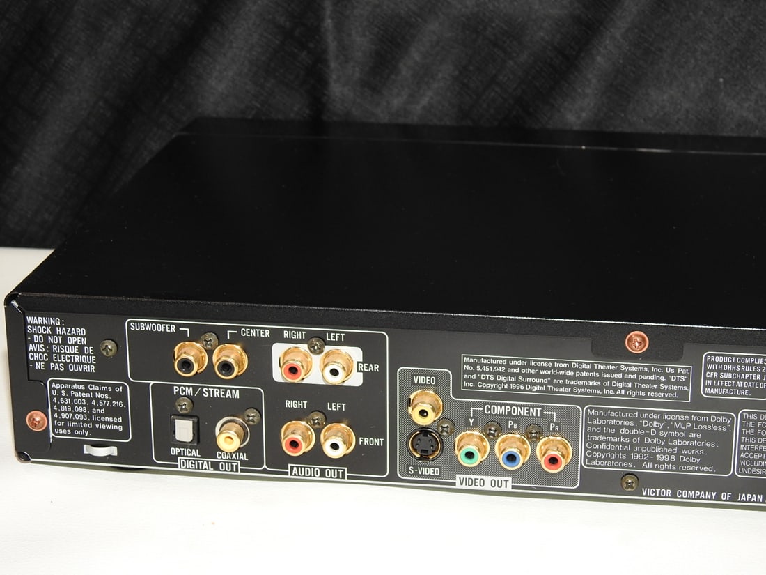 JVC XV-SA70 DVD Player - 8