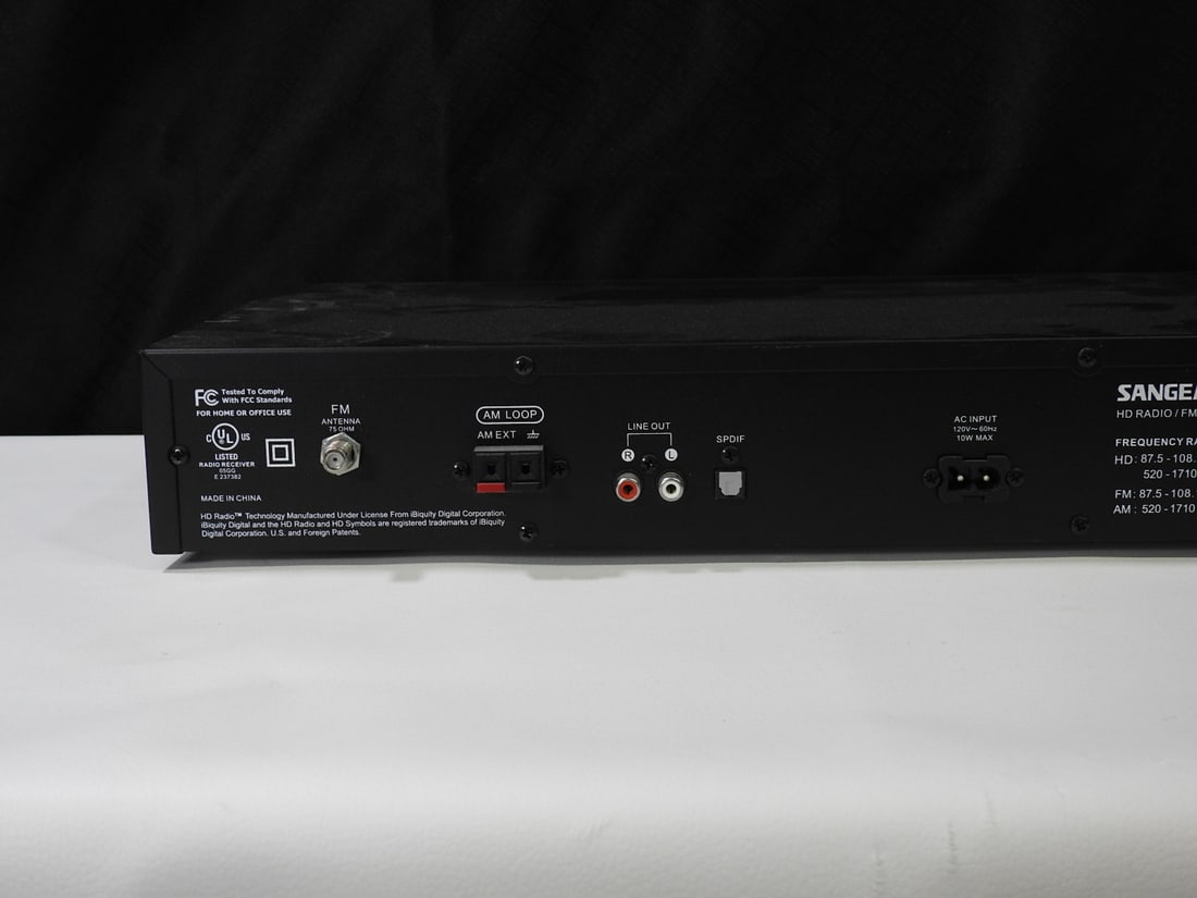 Sangean HDT-1X HD Radio Receiver - 8