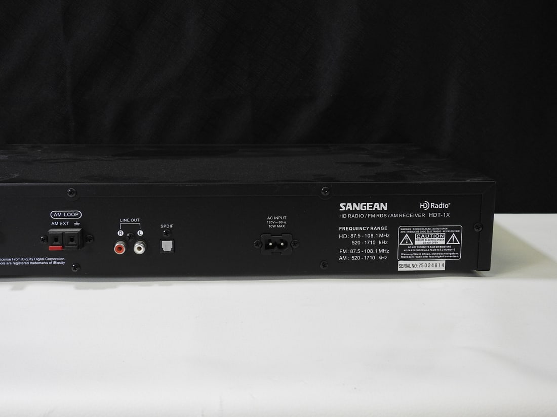 Sangean HDT-1X HD Radio Receiver - 9