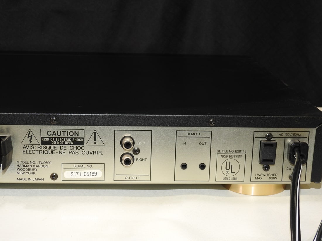 Harman Kardon TU9600 AM/FM Active Tracking Tuner - 7