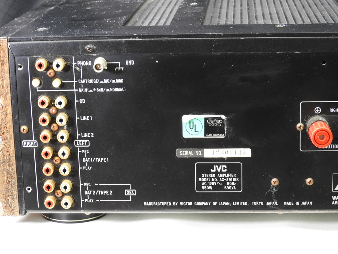 JVC AX-Z911 Super Digifine Reference Integrated Amplifier - 8